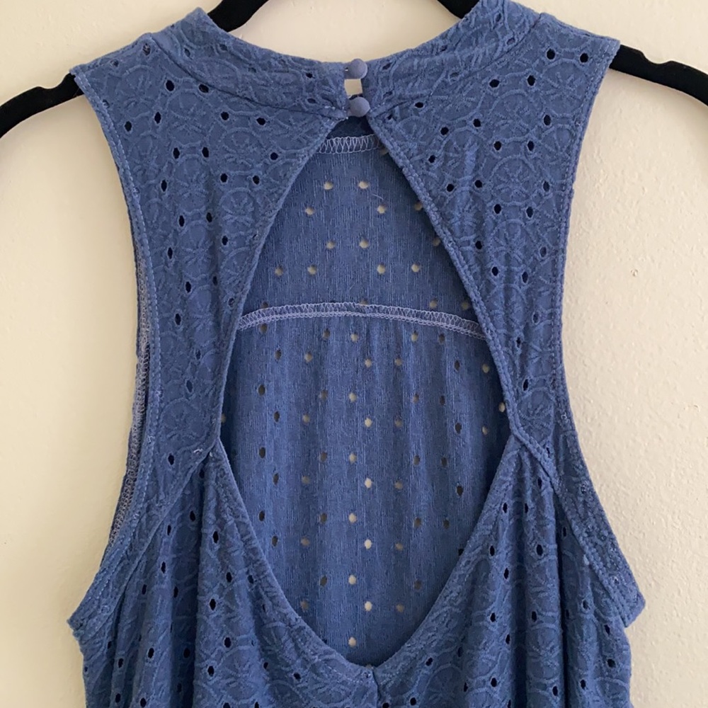 Open back tank
